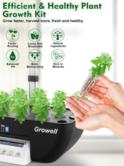 Growell canastilla plástica resistente lista para instalar en sistema