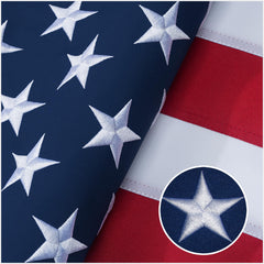 GYaozii bandera 4x6 ft vista frontal, apariencia profesional y durable