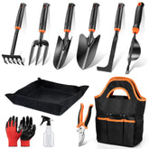 HaSteeL vista frontal del kit con todas las piezas y bolsa para organización