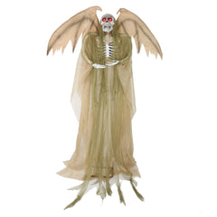 Haunted Hill Farm segador frontal mostrando presencia aterradora
