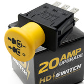 HD Switch vista frontal del interruptor PTO mostrando robustez y fácil montaje
