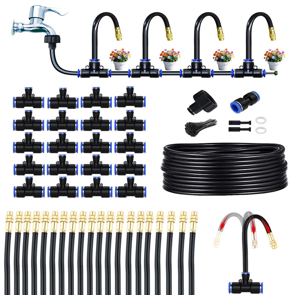 Heyxire paquete completo del kit con manguera y boquillas, montaje rápido
