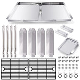 Hiorucet parrilla frontal Nexgrill mostrando encaje preciso y mejor cocción