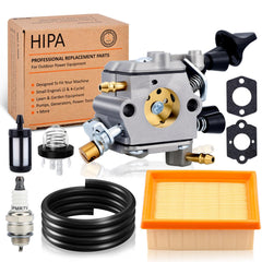 Hipa carburador BR430 frontal mostrando ajuste y compatibilidad para reparación