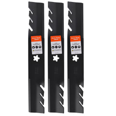 Hipa caja frontal mostrando pack de cuchillas y compatibilidad clara