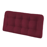 HOMELYSIAN cojín frontal para banco burdeos, mejora comodidad exterior