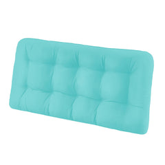 HOMELYSIAN cojín frontal teal mostrando ajuste perfecto y confort