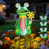 HONGLAND rana frente en jardín iluminando entrada