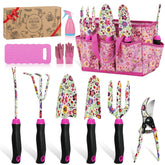 Housolution set frontal mostrando todas las piezas y diseño floral, útil para regalos