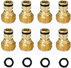 HQMPC conector rápido frontal del paquete mostrando acabado durable