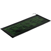 Hydrofarm alfombra frontal mostrando superficie calorífica y beneficio de germinación rápida