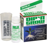 Hydrofarm Dip 'N Grow vista frontal con etiqueta y beneficio de identificación rápida