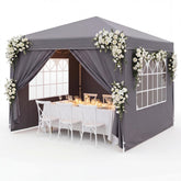 IDEALHOUSE carpa frontal empaquetada, transporte fácil y almacenamiento compacto