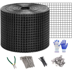 INCIKITI imagen frontal del rollo de malla para paneles, solución protectora duradera