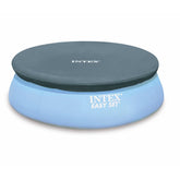 Intex cubierta frontal 8 ft ajustada en piscina Easy Set protege de suciedad