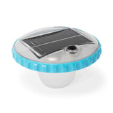 Intex vista frontal de la luz flotante mostrando diseño y beneficio estético