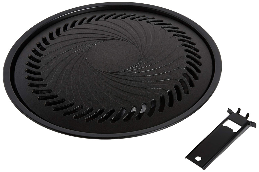 Iwatani plancha frontal mostrando diseño portátil y limpieza fácil