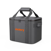 Jackery funda frontal mostrando silueta y protección acolchada