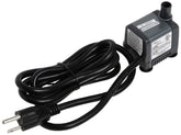 Jebao PP-377 vista frontal mostrando diseño compacto y salida de agua beneficiosa