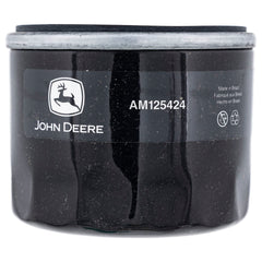 John Deere filtro de gasolina AM116304 en mano previene obstrucciones