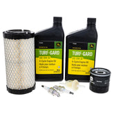 John Deere empaque frontal del kit LG259 con contenido visible y ordenado