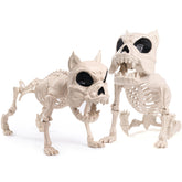 JOYIN esqueleto de perro frontal mostrando postura posable y detalle