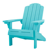 Keter Kiawah vista frontal mostrando diseño Adirondack y confort