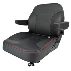 Keystone Seats vista frontal mostrando soporte y cubierta durable