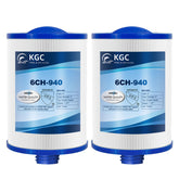 KGC filtro 6CH-940 frente del paquete mostrando diseño y beneficio durabilidad