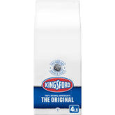 Kingsford empaque frontal mostrando el logo y beneficio de encendido rápido