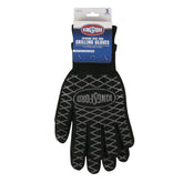 Kingsford vista frontal del par de guantes mostrando diseño y tamaño, protección cómoda