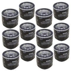 Kohler filtro de aceite frontal mostrando empaque y ajuste, garantiza piezas OEM