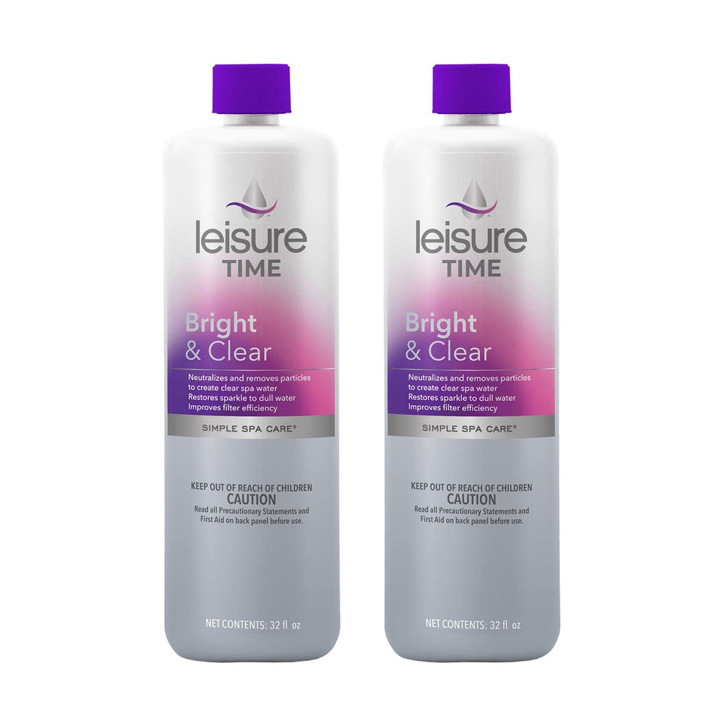 Leisure Time frontal botella clarificador mejora claridad del agua