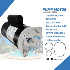 LEUNGOO etiqueta técnica con modelos compatibles y especificaciones visibles