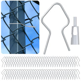 LIFENCE paquete frontal de 400 clips, ahorro de tiempo