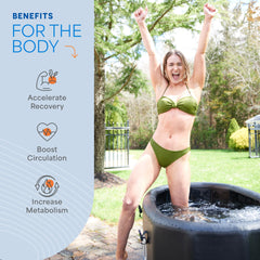 LifePro tapa inflable con hebillas que conserva frío y limpieza del agua