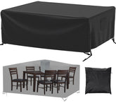 Lipneaed funda frontal para mesa y sillas protege de lluvia