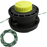 LKBVSLBL cabezal frontal Reel Easy mostrando forma y montaje, mejora la recarga fácil