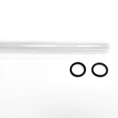 Lutrace tubo de cuarzo instalado en sistema UV demostrando compatibilidad