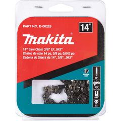 Makita primer plano de dientes con esquinas gemelas para cortes más duraderos