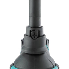 Makita XSA01Z empuñadura de goma que mejora el confort