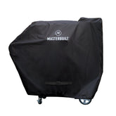 Masterbuilt funda frontal mostrando ajuste perfecto y protección contra lluvia