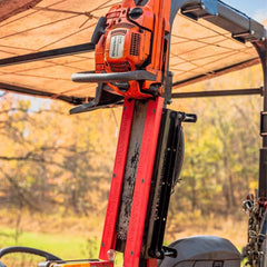 MAXXTUFF motosierra montada en tractor para acceso inmediato