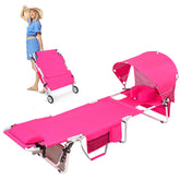 Minndudu vista frontal con dosel muestra sombra y comodidad