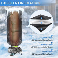 MIXC primer plano del tejido 210D Oxford resistente al agua y desgarro