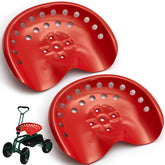 MorningRo asiento tractor frontal rojo que muestra acabado resistente