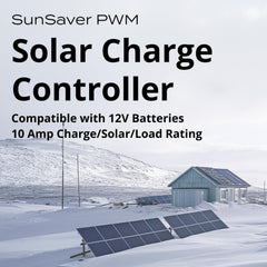 Morningstar SunSaver bornes y tapa protectora mostrando seguridad en cableado