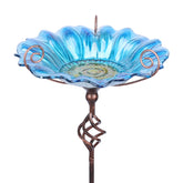 MUMTOP cuenco frontal azul mostrando diseño decorativo y atractivo visual