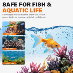 MyPond MS300 sellando ventana de acuario para protección acuática