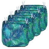 NettyPro imagen frontal de funda Tropical Leaf que renueva el patio